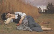 Adolphe William Bouguereau Rest in Harvest (mk26) painting